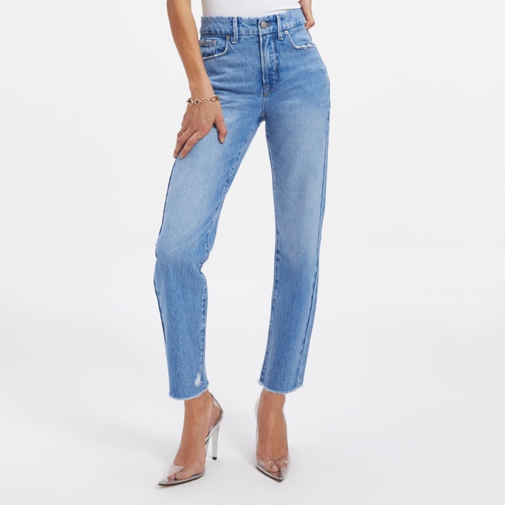 Good American Jeans. Style Good Vintage Color Indigo044